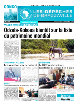 Les Dépêches de Brazzaville : Édition brazzaville du 21 décembre 2020