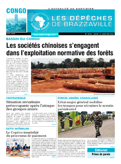 Les Dépêches de Brazzaville : Édition brazzaville du 14 janvier 2021