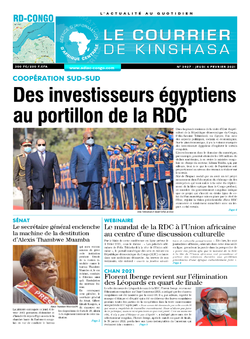 Les Dépêches de Brazzaville : Édition brazzaville du 04 février 2021