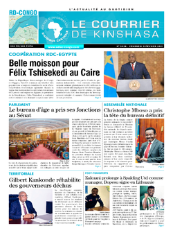 Les Dépêches de Brazzaville : Édition brazzaville du 05 février 2021