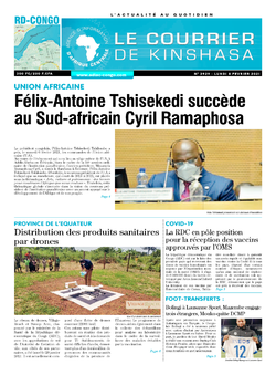 Les Dépêches de Brazzaville : Édition brazzaville du 08 février 2021