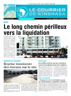 Les Dépêches de Brazzaville : Édition brazzaville du 17 février 2021
