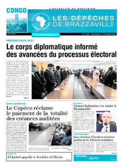 Les Dépêches de Brazzaville : Édition brazzaville du 19 février 2021