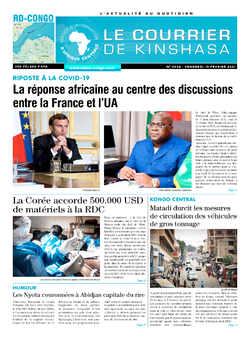Les Dépêches de Brazzaville : Édition brazzaville du 19 février 2021