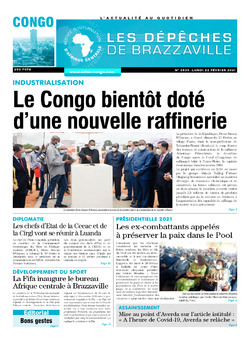 Les Dépêches de Brazzaville : Édition brazzaville du 22 février 2021