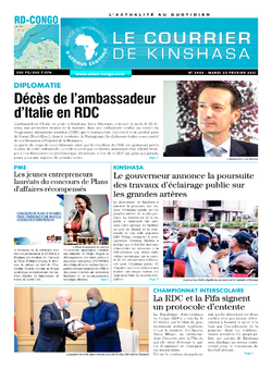 Les Dépêches de Brazzaville : Édition brazzaville du 23 février 2021