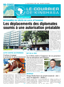 Les Dépêches de Brazzaville : Édition brazzaville du 25 février 2021