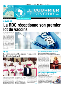 Les Dépêches de Brazzaville : Édition brazzaville du 03 mars 2021