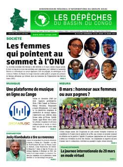 Les Dépêches de Brazzaville : Édition du 6e jour du 13 mars 2021