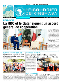 Les Dépêches de Brazzaville : Édition brazzaville du 30 mars 2021