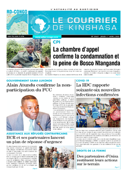 Les Dépêches de Brazzaville : Édition brazzaville du 01 avril 2021