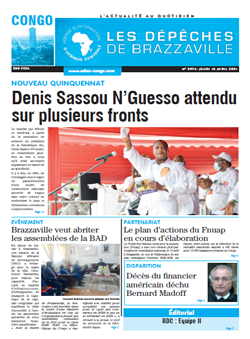 Les Dépêches de Brazzaville : Édition brazzaville du 15 avril 2021