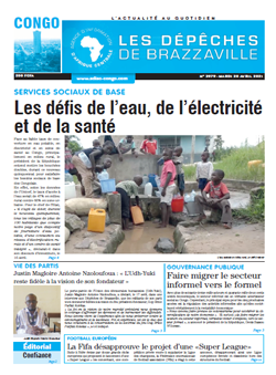 Les Dépêches de Brazzaville : Édition brazzaville du 20 avril 2021