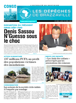 Les Dépêches de Brazzaville : Édition brazzaville du 26 avril 2021