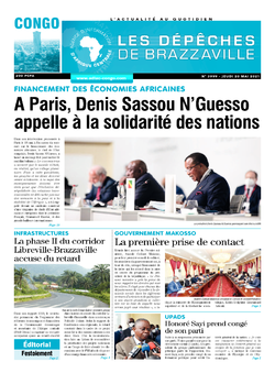 Les Dépêches de Brazzaville : Édition brazzaville du 20 mai 2021