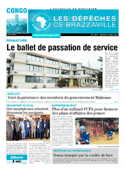 Les Dépêches de Brazzaville : Édition brazzaville du 25 mai 2021