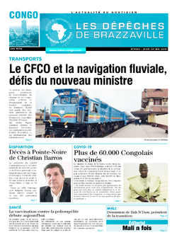 Les Dépêches de Brazzaville : Édition brazzaville du 27 mai 2021