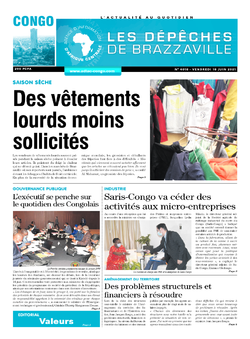 Les Dépêches de Brazzaville : Édition brazzaville du 18 juin 2021