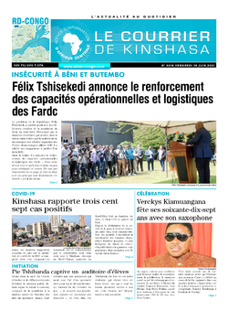 Les Dépêches de Brazzaville : Édition brazzaville du 18 juin 2021