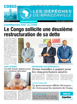 Les Dépêches de Brazzaville : Édition brazzaville du 22 juin 2021