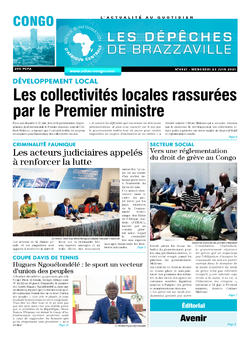 Les Dépêches de Brazzaville : Édition brazzaville du 23 juin 2021