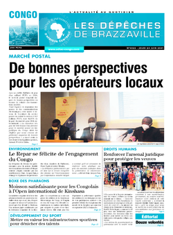 Les Dépêches de Brazzaville : Édition brazzaville du 24 juin 2021