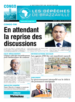Les Dépêches de Brazzaville : Édition brazzaville du 12 juillet 2021