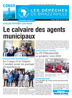 Les Dépêches de Brazzaville : Édition brazzaville du 20 juillet 2021