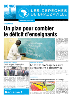 Les Dépêches de Brazzaville : Édition brazzaville du 23 juillet 2021