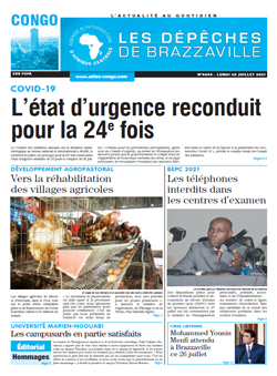 Les Dépêches de Brazzaville : Édition brazzaville du 26 juillet 2021