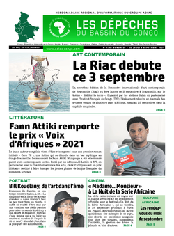Les Dépêches de Brazzaville : Édition du 6e jour du 04 septembre 2021