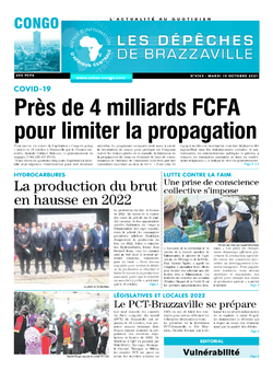 Les Dépêches de Brazzaville : Édition brazzaville du 19 octobre 2021
