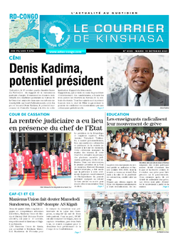 Les Dépêches de Brazzaville : Édition brazzaville du 19 octobre 2021