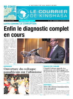 Les Dépêches de Brazzaville : Édition brazzaville du 20 octobre 2021