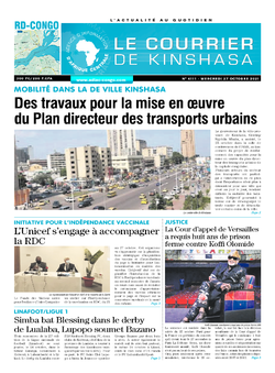Les Dépêches de Brazzaville : Édition brazzaville du 27 octobre 2021