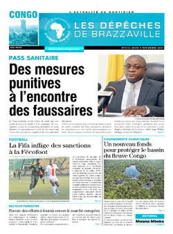 Les Dépêches de Brazzaville : Édition brazzaville du 04 novembre 2021