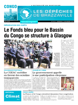 Les Dépêches de Brazzaville : Édition brazzaville du 05 novembre 2021