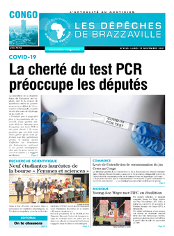 Les Dépêches de Brazzaville : Édition brazzaville du 15 novembre 2021