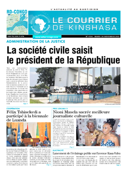 Les Dépêches de Brazzaville : Édition brazzaville du 30 novembre 2021