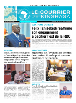 Les Dépêches de Brazzaville : Édition brazzaville du 14 décembre 2021