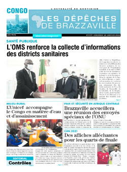 Les Dépêches de Brazzaville : Édition brazzaville du 28 janvier 2022