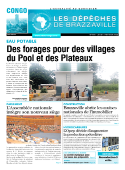 Les Dépêches de Brazzaville : Édition brazzaville du 03 février 2022