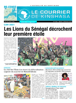 Les Dépêches de Brazzaville : Édition brazzaville du 08 février 2022