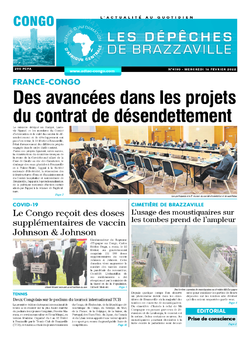 Les Dépêches de Brazzaville : Édition brazzaville du 16 février 2022