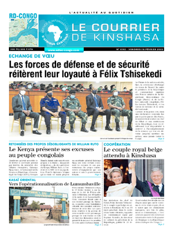 Les Dépêches de Brazzaville : Édition brazzaville du 18 février 2022