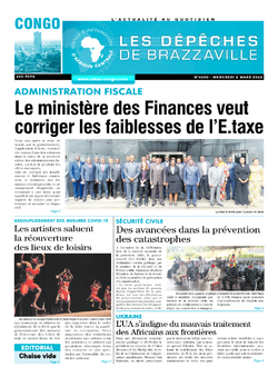 Les Dépêches de Brazzaville : Édition brazzaville du 02 mars 2022