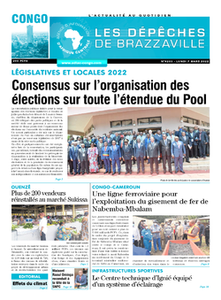 Les Dépêches de Brazzaville : Édition brazzaville du 07 mars 2022