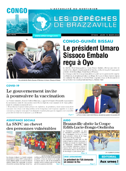 Les Dépêches de Brazzaville : Édition brazzaville du 10 mars 2022