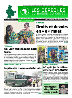 Les Dépêches de Brazzaville : Édition du 6e jour du 12 mars 2022