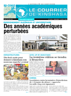 Les Dépêches de Brazzaville : Édition brazzaville du 13 avril 2022